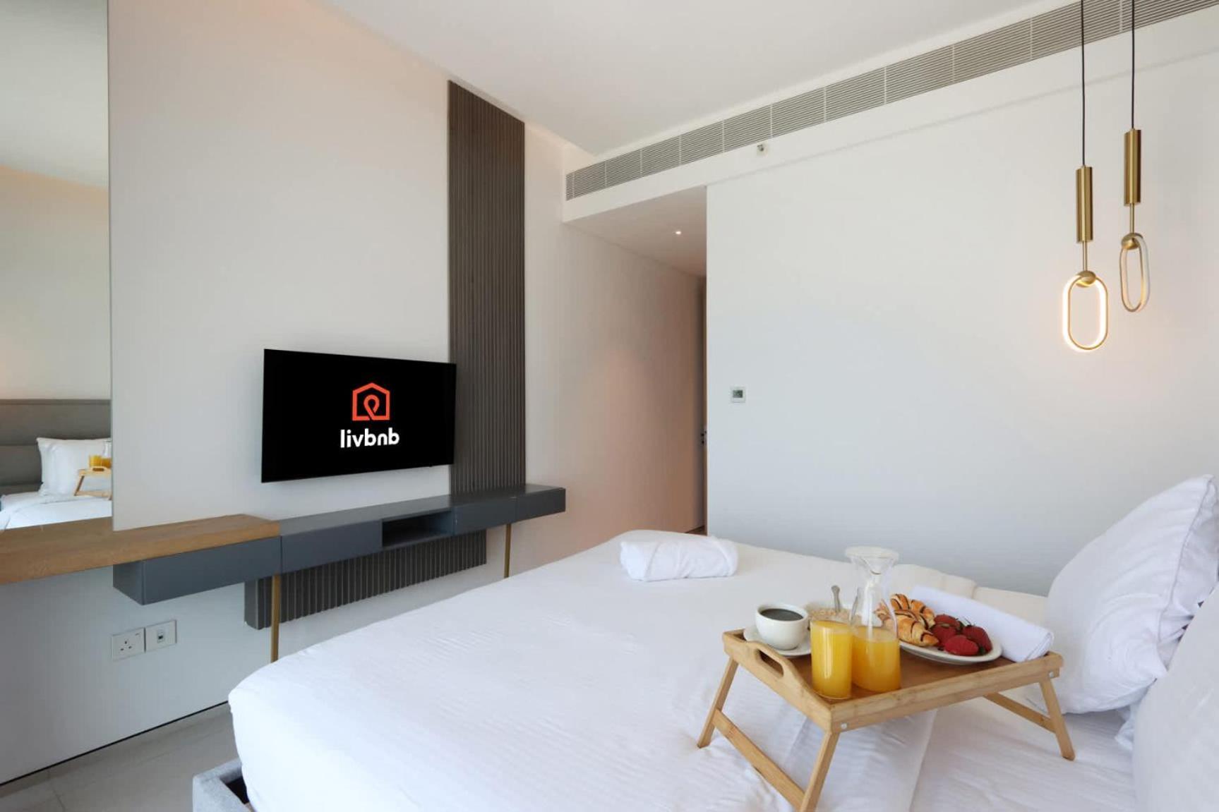 Livbnb Beachfront 2br In Address Jbr Sea & Ain Views Apartment *