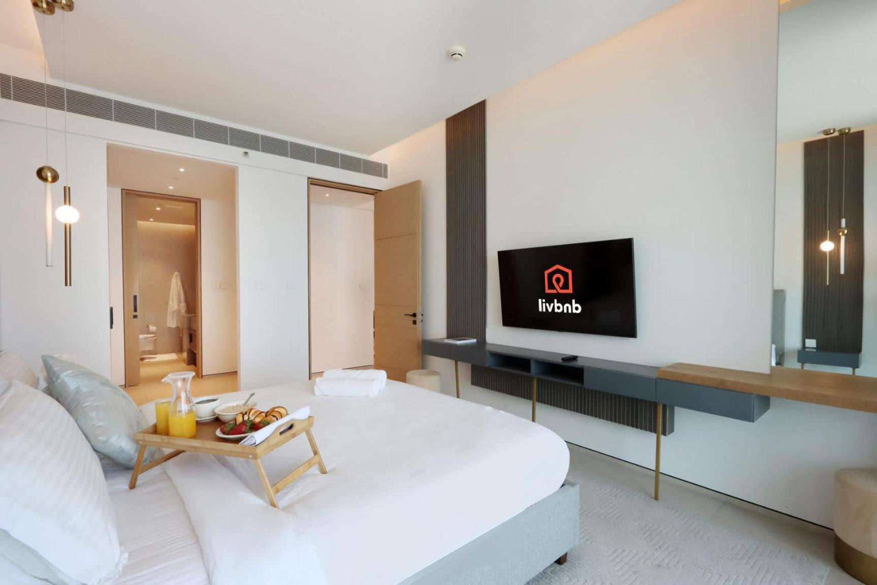 Livbnb Beachfront 2br In Address Jbr Sea & Ain Views